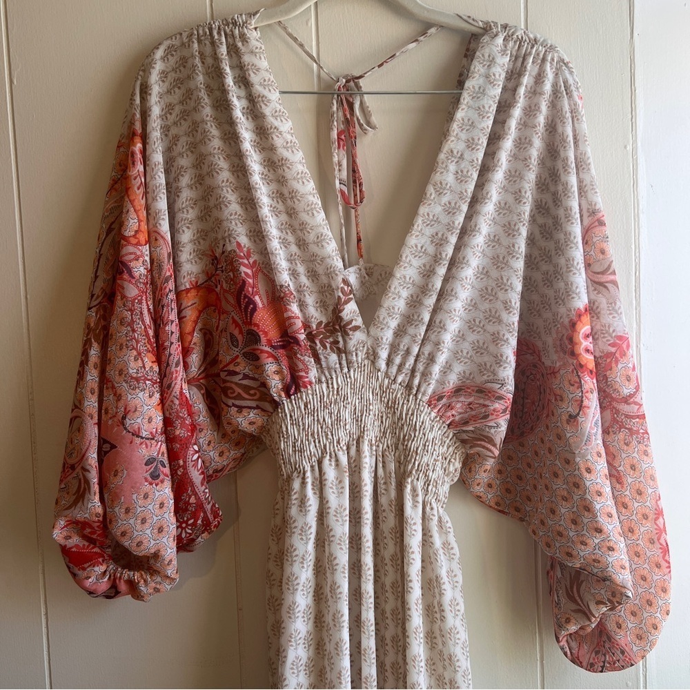 MISA Los Angeles Emala Paisley Print Maxi Dress size XS - Picture 6 of 16